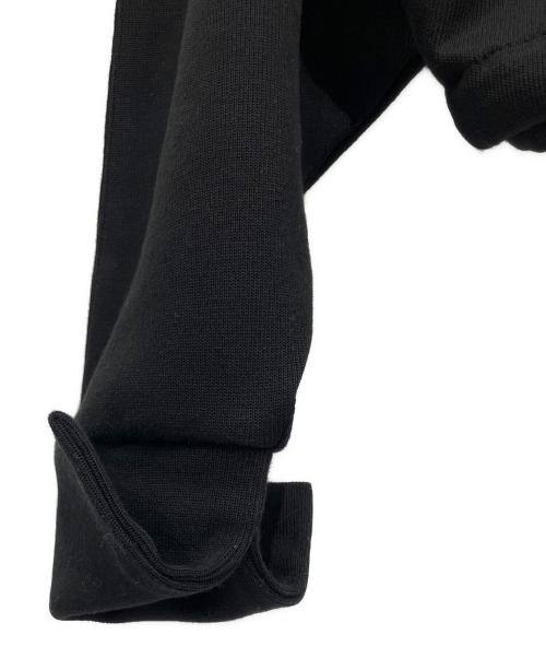 CLANE（クラネ）CLANE (クラネ) スウェット ハーフジップショートプルオーバー ブラック サイズ:1の古着・服飾アイテム