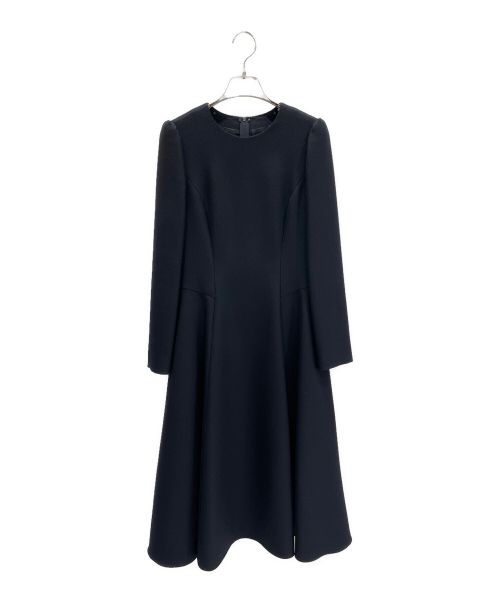FOXEY（フォクシー）FOXEY (フォクシー) ウールワンピース ネイビー サイズ:38の古着・服飾アイテム