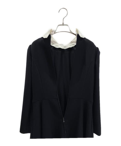 FOXEY（フォクシー）FOXEY (フォクシー) ウールワンピース ネイビー サイズ:38の古着・服飾アイテム