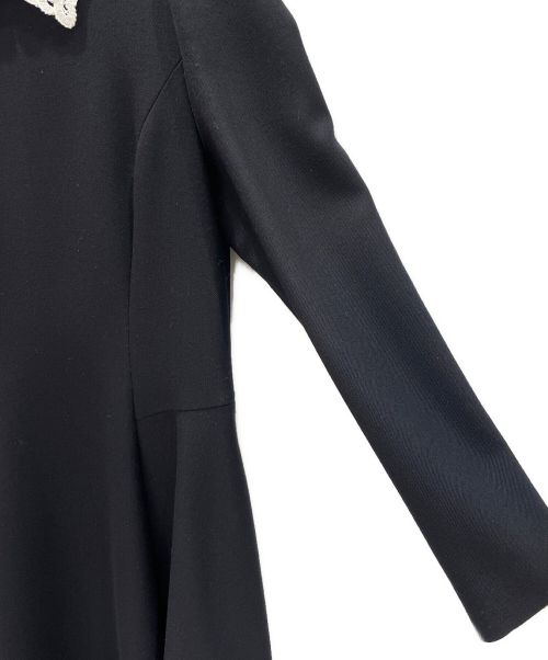 FOXEY（フォクシー）FOXEY (フォクシー) ウールワンピース ネイビー サイズ:38の古着・服飾アイテム