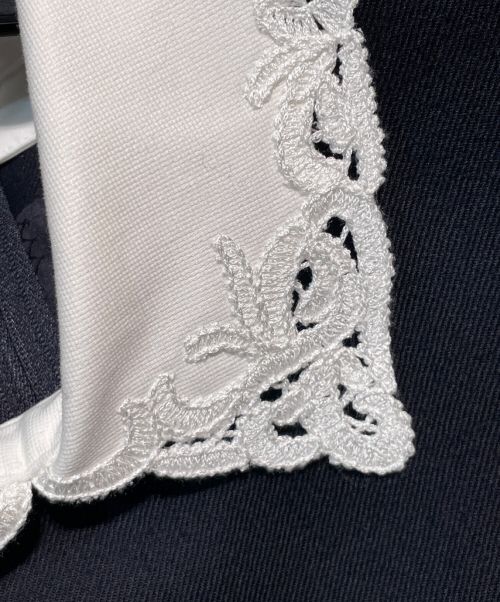 FOXEY（フォクシー）FOXEY (フォクシー) ウールワンピース ネイビー サイズ:38の古着・服飾アイテム