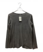 DEUXIEME CLASSEドゥーズィエム クラス）の古着「Layering T長袖カットソー」｜グレー