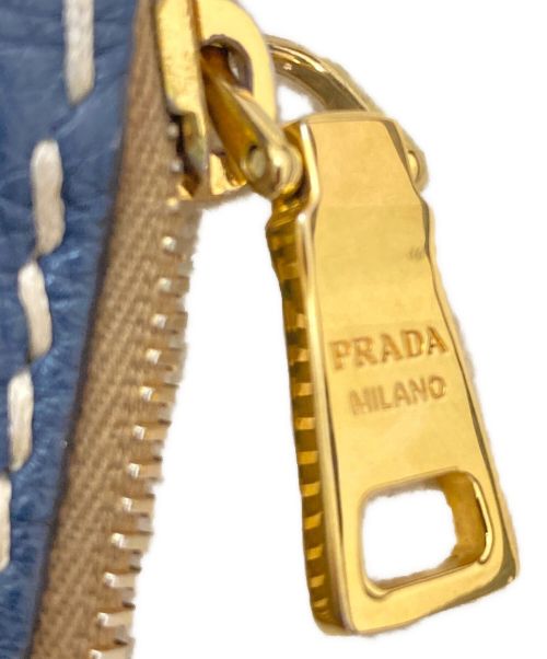 PRADA（プラダ）PRADA (プラダ) ワンショルダーロゴバッグ ネイビーの古着・服飾アイテム