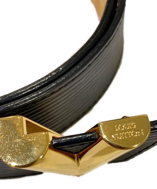 LOUIS VUITTON（ルイ ヴィトン）LOUIS VUITTON (ルイ ヴィトン) サンチュール・エッセンシャルV ブラック サイズ:75/30の古着・服飾アイテム