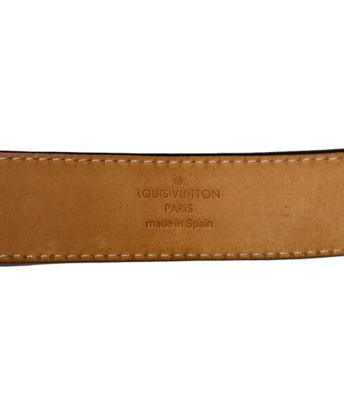 LOUIS VUITTON（ルイ ヴィトン）LOUIS VUITTON (ルイ ヴィトン) サンチュール・エッセンシャルV ブラック サイズ:75/30の古着・服飾アイテム