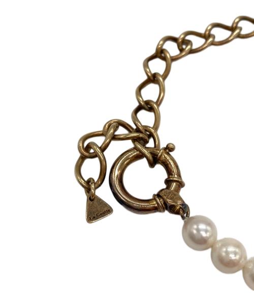 La Goutte（ラ グトゥ）La Goutte (ラ グトゥ) EVERYDAYアコヤ真珠ネックレス ゴールド×ホワイト サイズ:-の古着・服飾アイテム