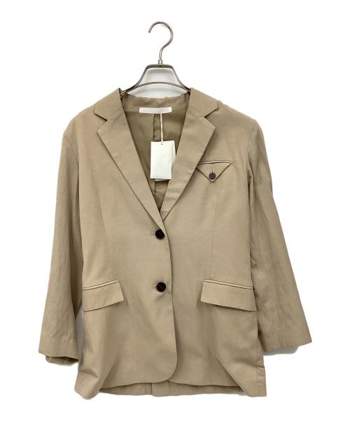 outersunset（アウターサンセット）outersunset (アウターサンセット) テーラードジャケット ベージュ サイズ:F 未使用品の古着・服飾アイテム