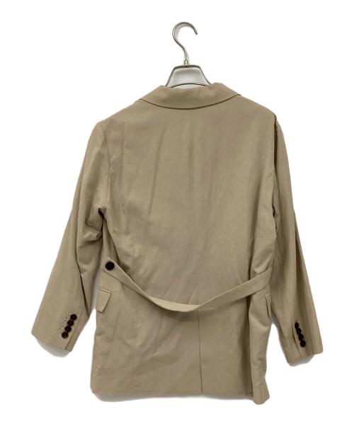 outersunset（アウターサンセット）outersunset (アウターサンセット) テーラードジャケット ベージュ サイズ:F 未使用品の古着・服飾アイテム