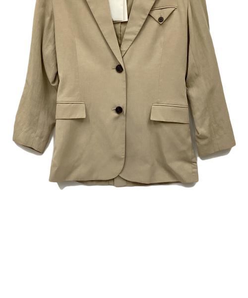 outersunset（アウターサンセット）outersunset (アウターサンセット) テーラードジャケット ベージュ サイズ:F 未使用品の古着・服飾アイテム