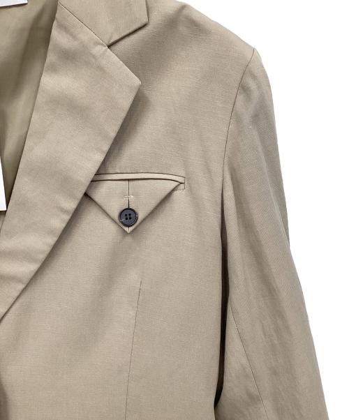 outersunset（アウターサンセット）outersunset (アウターサンセット) テーラードジャケット ベージュ サイズ:F 未使用品の古着・服飾アイテム