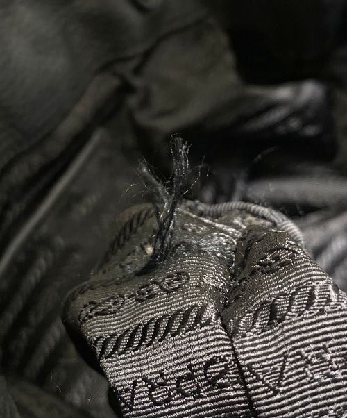 PRADA（プラダ）PRADA (プラダ) 2WAYハンドバッグ ブラックの古着・服飾アイテム