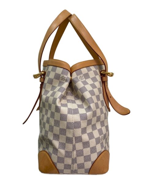 LOUIS VUITTON（ルイ ヴィトン）LOUIS VUITTON (ルイ ヴィトン) ハムステッドMM ホワイト×ベージュ サイズ:MMの古着・服飾アイテム