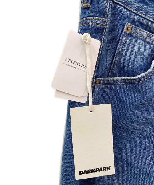 DARKPARK（ダークパーク）DARKPARK (ダークパーク) INES MEDIUM WASH DENIM インディゴ サイズ:25 未使用品の古着・服飾アイテム