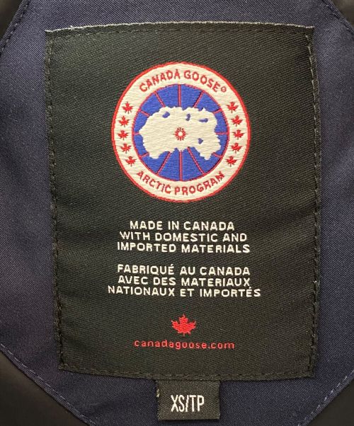 CANADA GOOSE（カナダグース）CANADA GOOSE (カナダグース) BRONTE PARKA ネイビー サイズ:XSの古着・服飾アイテム