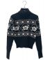CHANEL（シャネル）の古着「カメリアタートルネックカシミヤニット」｜ブラック