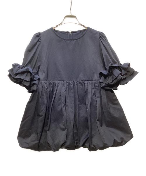 Youa by nt（ユーア）Youa by nt (ユーア) バルーンチュニック ネイビー サイズ:FREEの古着・服飾アイテム