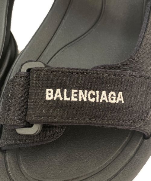 BALENCIAGA（バレンシアガ）BALENCIAGA (バレンシアガ) ツーリストサンダル ブラック サイズ:36の古着・服飾アイテム