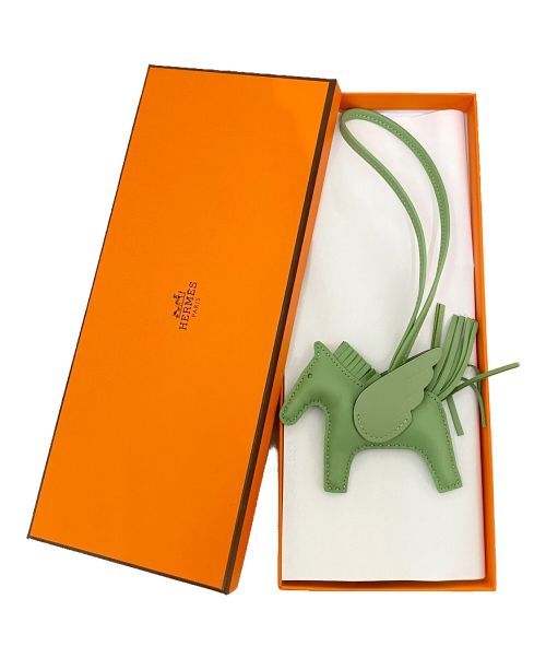 HERMES（エルメス）HERMES (エルメス) ロデオペガサスPM グリーン系/ヴェールクリケット サイズ:PMの古着・服飾アイテム