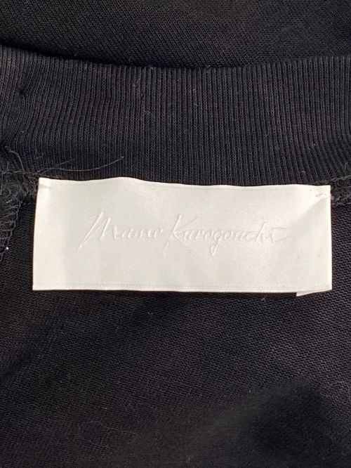 Mame Kurogouchi（マメクロゴウチ）Mame Kurogouchi (マメクロゴウチ) Cotton Jersey Dress ブラック サイズ:１の古着・服飾アイテム