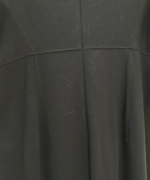 Mame Kurogouchi（マメクロゴウチ）Mame Kurogouchi (マメクロゴウチ) Cotton Jersey Dress ブラック サイズ:１の古着・服飾アイテム