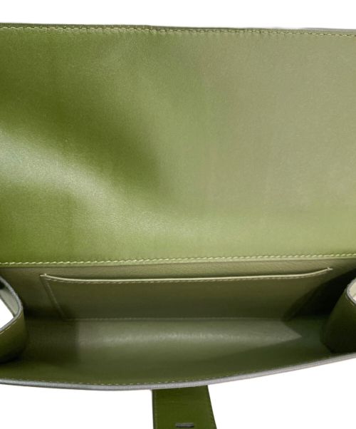 HERMES（エルメス）HERMES (エルメス) ポシェットメド―ル23 グリーン系 サイズ:23の古着・服飾アイテム