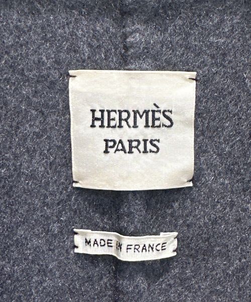 HERMES（エルメス）HERMES (エルメス) ロング ジレ レッド サイズ:40の古着・服飾アイテム