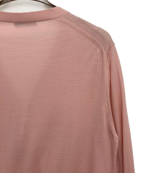 PRADA（プラダ）PRADA (プラダ) カーディガン ピンク サイズ:48の古着・服飾アイテム