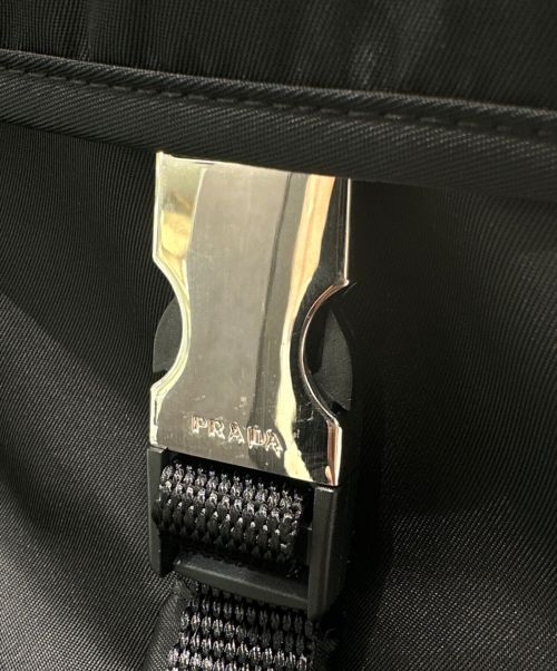 PRADA（プラダ）PRADA (プラダ) RE-NYLONカーゴロングパンツ ブラック サイズ:44の古着・服飾アイテム