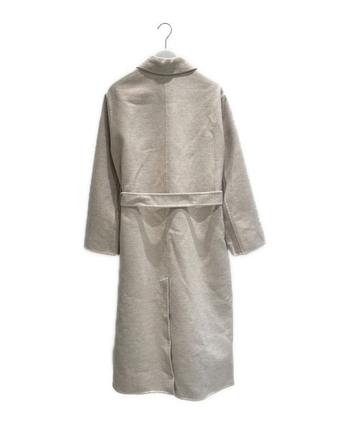 HERMES（エルメス）HERMES (エルメス) ダブルフェイスカシミヤコート ベージュ サイズ:36の古着・服飾アイテム