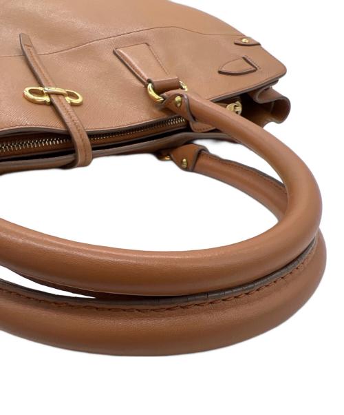 Salvatore Ferragamo（サルヴァトーレ フェラガモ）Salvatore Ferragamo (サルヴァトーレ フェラガモ) ガンチーニトートバッグ ブラウンの古着・服飾アイテム