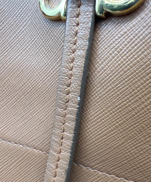 Salvatore Ferragamo（サルヴァトーレ フェラガモ）Salvatore Ferragamo (サルヴァトーレ フェラガモ) ガンチーニトートバッグ ブラウンの古着・服飾アイテム