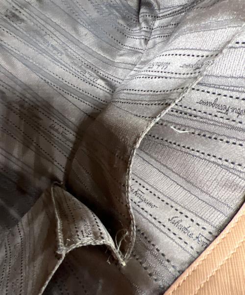 Salvatore Ferragamo（サルヴァトーレ フェラガモ）Salvatore Ferragamo (サルヴァトーレ フェラガモ) ガンチーニトートバッグ ブラウンの古着・服飾アイテム