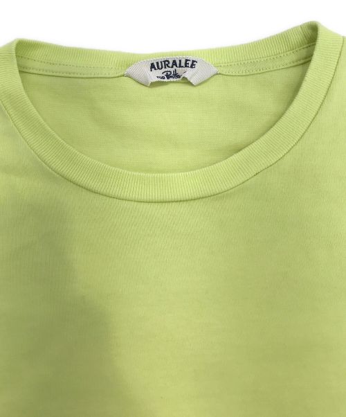 AURALEE（オーラリー）AURALEE (オーラリー) Tシャツ ライム サイズ:1の古着・服飾アイテム