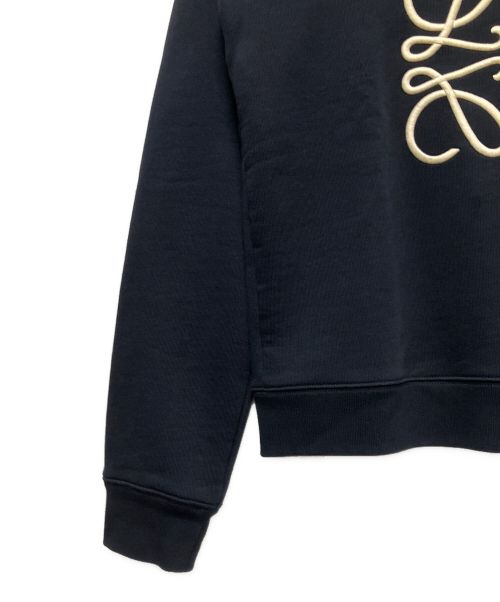 LOEWE（ロエベ）LOEWE (ロエベ) ロエベ アナグラム レギュラーフィット スウェットシャツ ネイビー サイズ:Mの古着・服飾アイテム