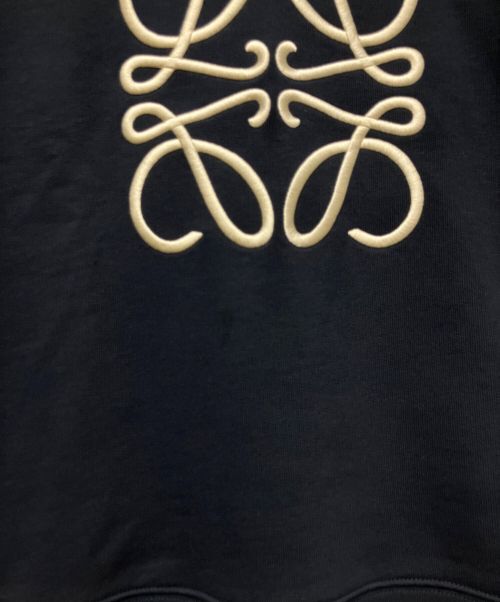 LOEWE（ロエベ）LOEWE (ロエベ) ロエベ アナグラム レギュラーフィット スウェットシャツ ネイビー サイズ:Mの古着・服飾アイテム