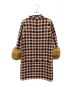 GUCCI (グッチ) チェックファーコート ピンク サイズ:38：35000円