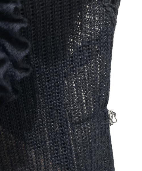 CHANEL（シャネル）CHANEL (シャネル) ブラックニットドレス ブラック サイズ:38の古着・服飾アイテム