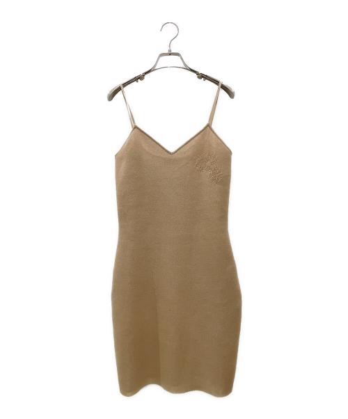 CHANEL（シャネル）CHANEL (シャネル) ブラックニットドレス ブラック サイズ:38の古着・服飾アイテム