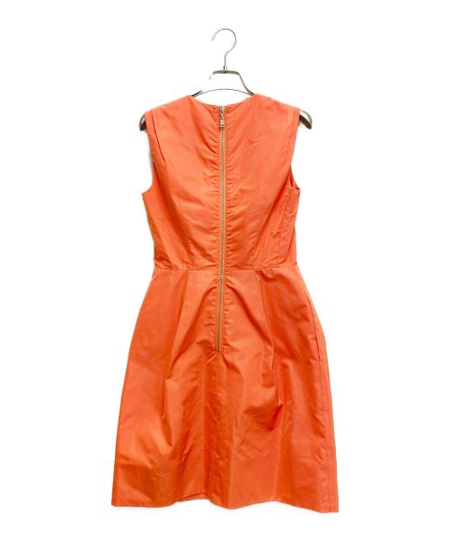 LOUIS VUITTON（ルイ ヴィトン）LOUIS VUITTON (ルイ ヴィトン) Sleeveless dress（ノースリーブワンピース） オレンジ サイズ:34の古着・服飾アイテム