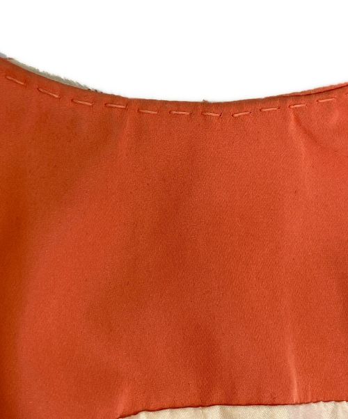 LOUIS VUITTON（ルイ ヴィトン）LOUIS VUITTON (ルイ ヴィトン) Sleeveless dress（ノースリーブワンピース） オレンジ サイズ:34の古着・服飾アイテム
