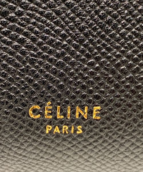CELINE（セリーヌ）CELINE (セリーヌ) マイクロ ベルトバッグ ブラック サイズ:マイクロの古着・服飾アイテム