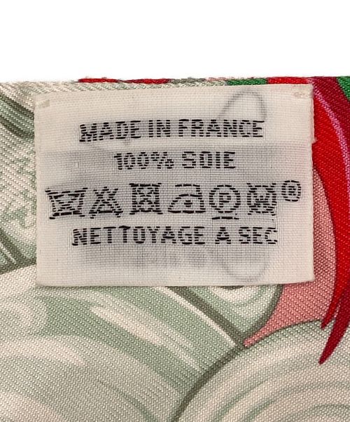 HERMES（エルメス）HERMES (エルメス) ツイリー マルチカラー(ピンク/レッド/ブルー)の古着・服飾アイテム