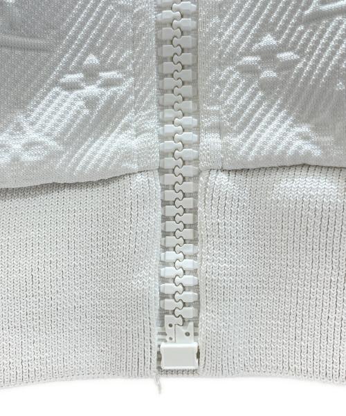 LOUIS VUITTON（ルイ ヴィトン）LOUIS VUITTON (ルイ ヴィトン) モノグラムジップアップジャケット ホワイト サイズ:XLの古着・服飾アイテム