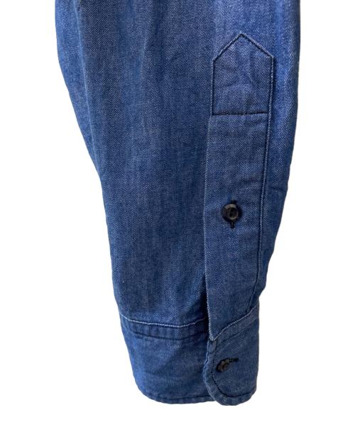 Americana（アメリカーナ）Americana (アメリカーナ) Oversized Denim Shirt ブルー サイズ:Freeの古着・服飾アイテム