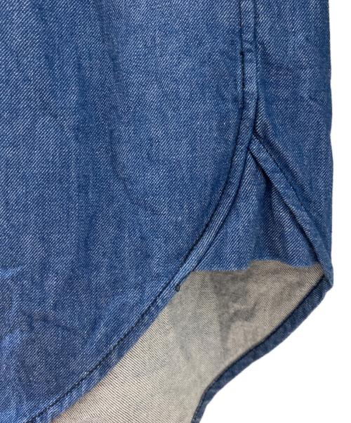 Americana（アメリカーナ）Americana (アメリカーナ) Oversized Denim Shirt ブルー サイズ:Freeの古着・服飾アイテム