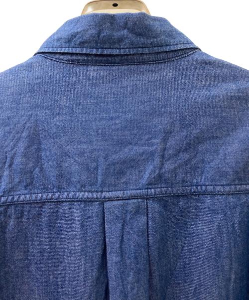 Americana（アメリカーナ）Americana (アメリカーナ) Oversized Denim Shirt ブルー サイズ:Freeの古着・服飾アイテム