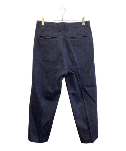 LOEFF（ロエフ）LOEFF (ロエフ) スラックス デニムパンツ ブルー サイズ:2の古着・服飾アイテム