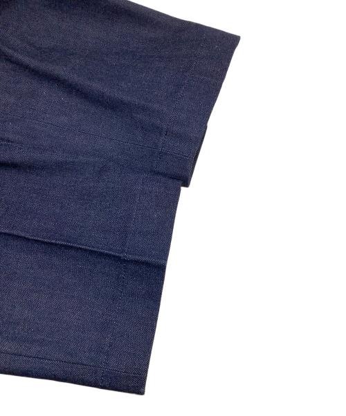 LOEFF（ロエフ）LOEFF (ロエフ) スラックス デニムパンツ ブルー サイズ:2の古着・服飾アイテム