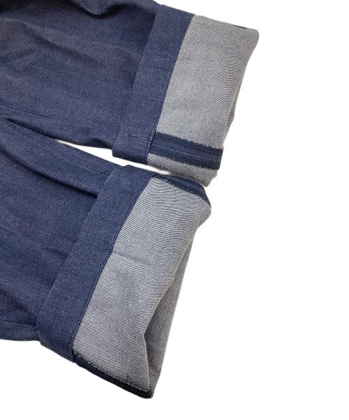 LOEFF（ロエフ）LOEFF (ロエフ) スラックス デニムパンツ ブルー サイズ:2の古着・服飾アイテム