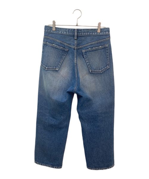 MADISON BLUE（マディソンブルー）MADISON BLUE (マディソンブルー) CRASHED SAROUEL PANTS DENIM ブルー サイズ:01の古着・服飾アイテム